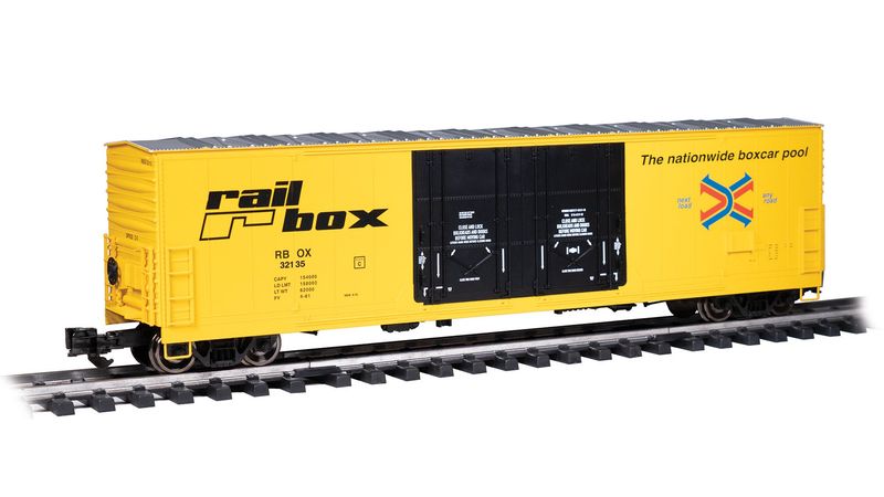 53&#39; Evans Boxcar - Railbox #32135