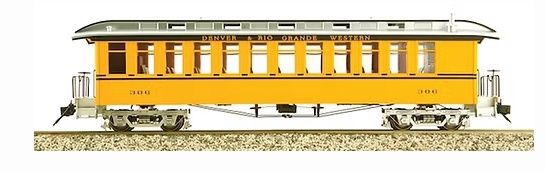 Jackson &amp; Sharp Passenger Coach Unlettered Bumble Bee Yellow