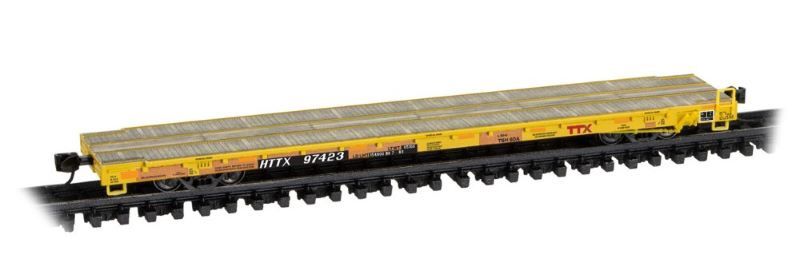 60&#39; Wood Deck Modern Flatcar #97423