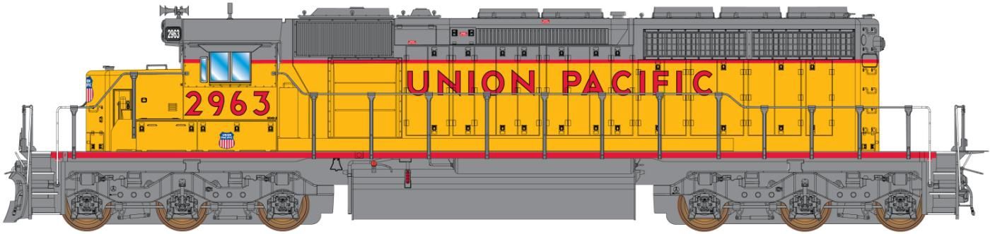 EMD SD40-2 Diesel UP, Road Number: 2952