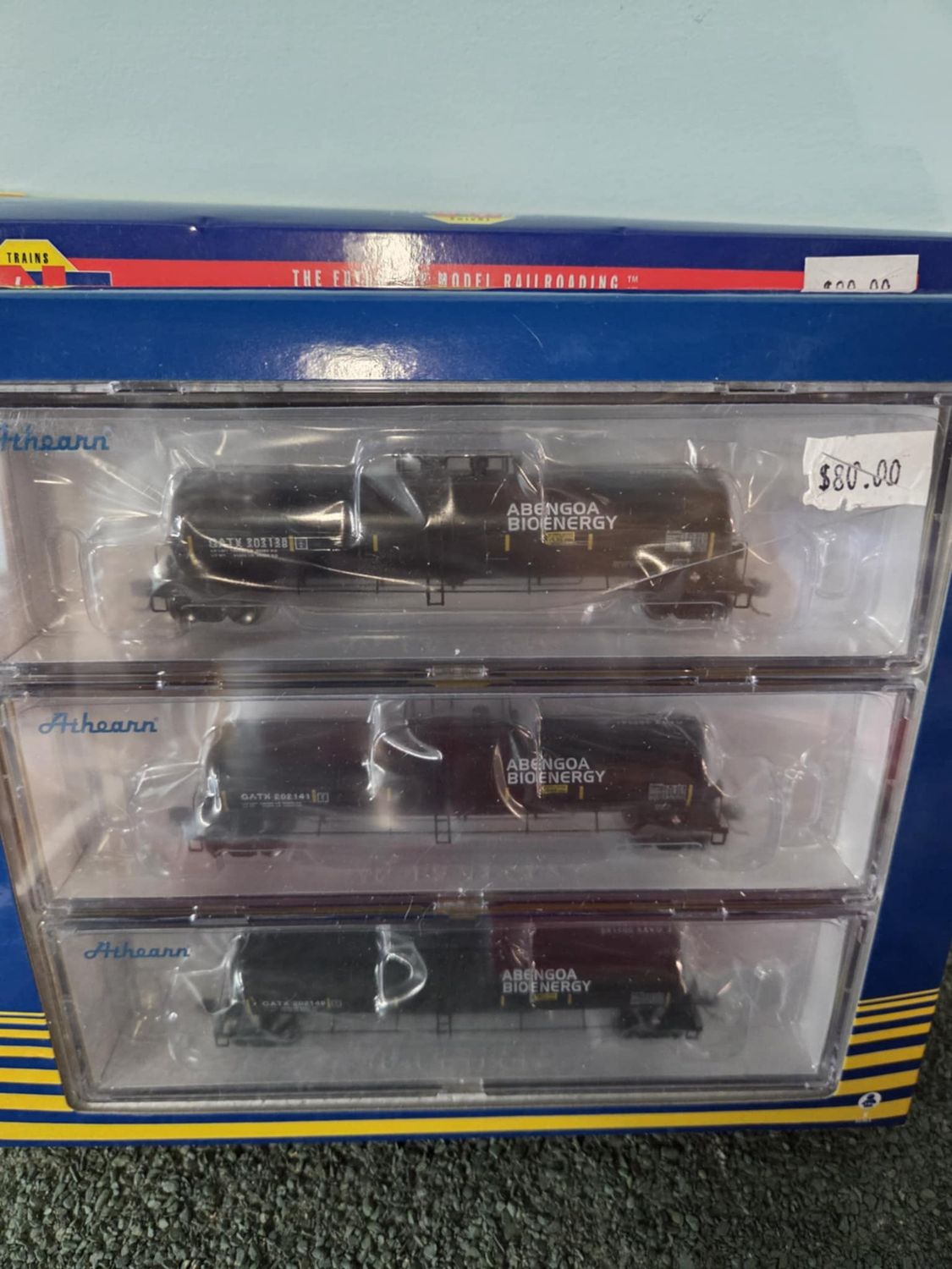30K Gallon Tank Cars 3 pack