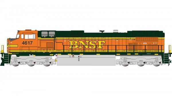 GE Dash 9 Locomotives (Pre-order), Road Name: BNSF 4617