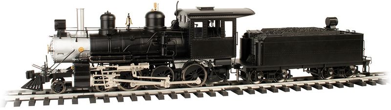 Painted, Unlettered - Black - 4-6-0 (DCC &amp; Sound-Ready)