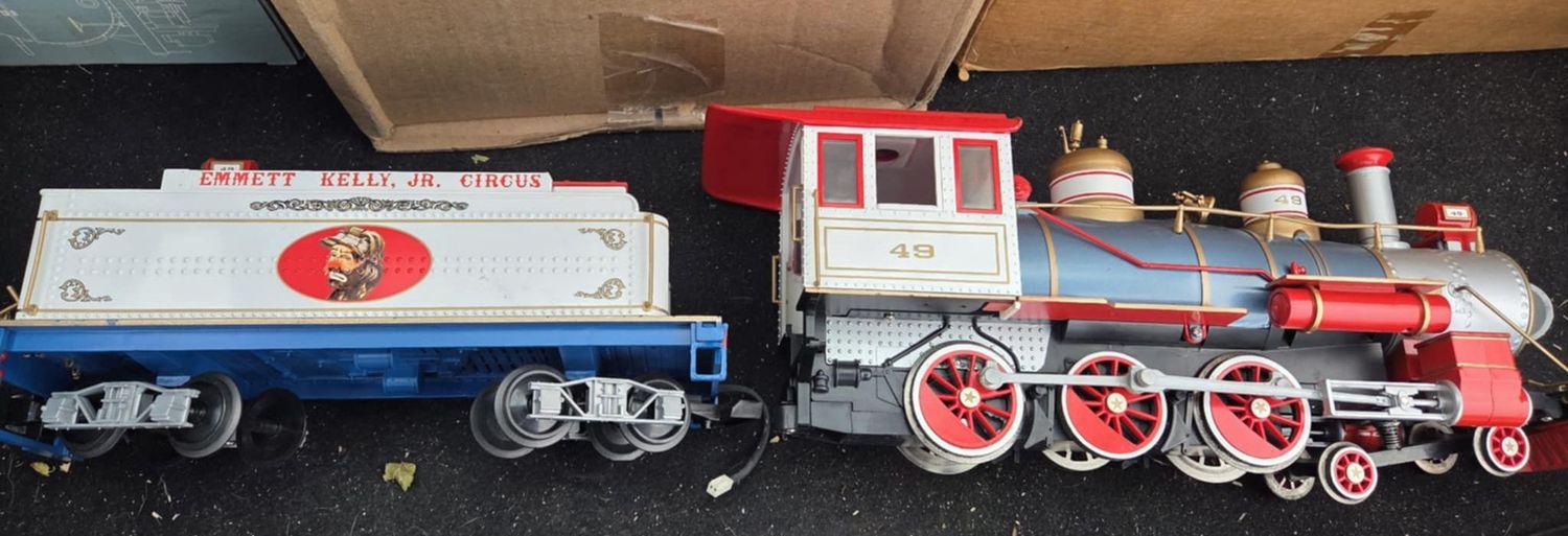 Emmett Kelly, JR Circus Locomotive