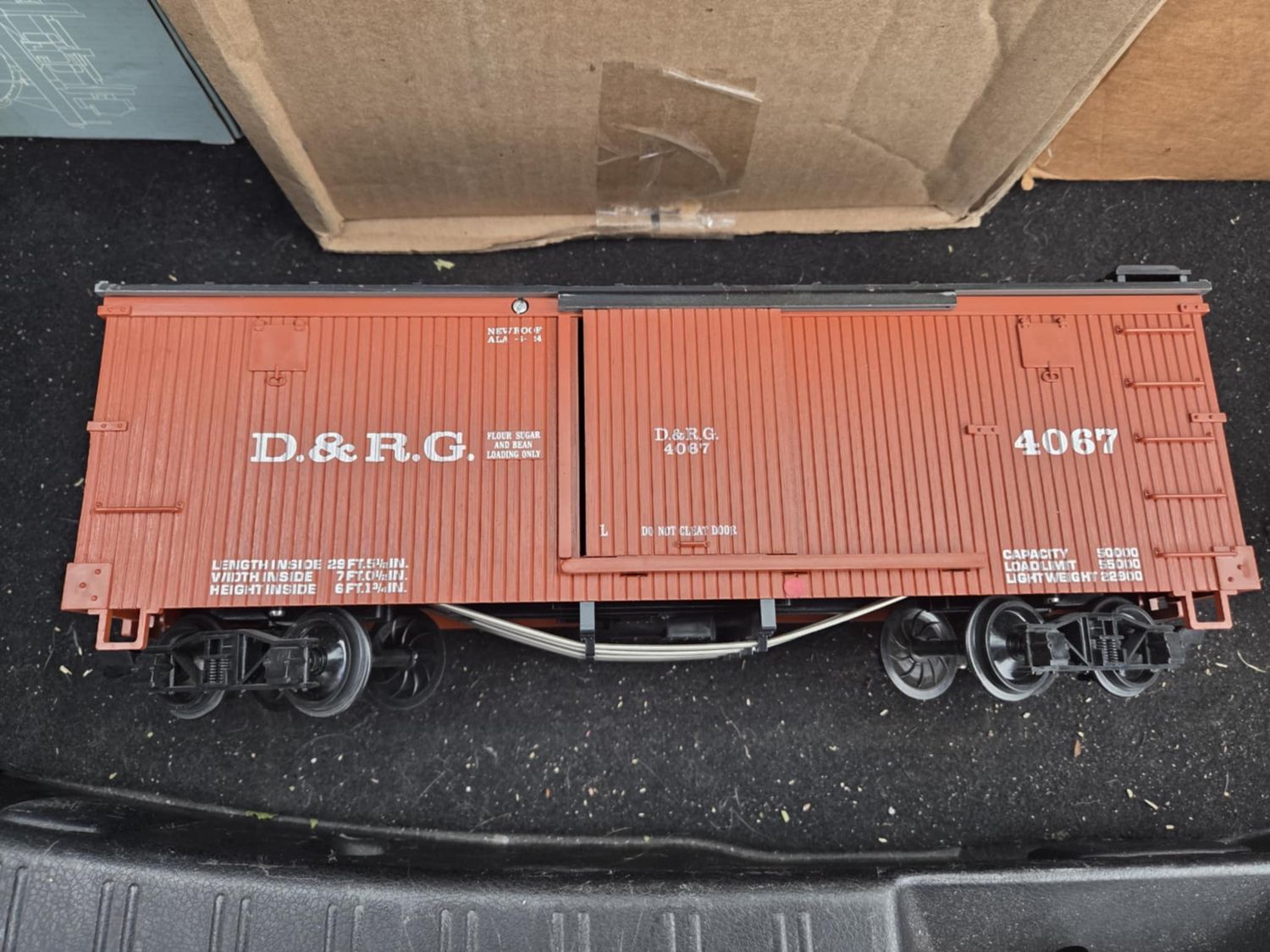 D&amp;RG Box Car