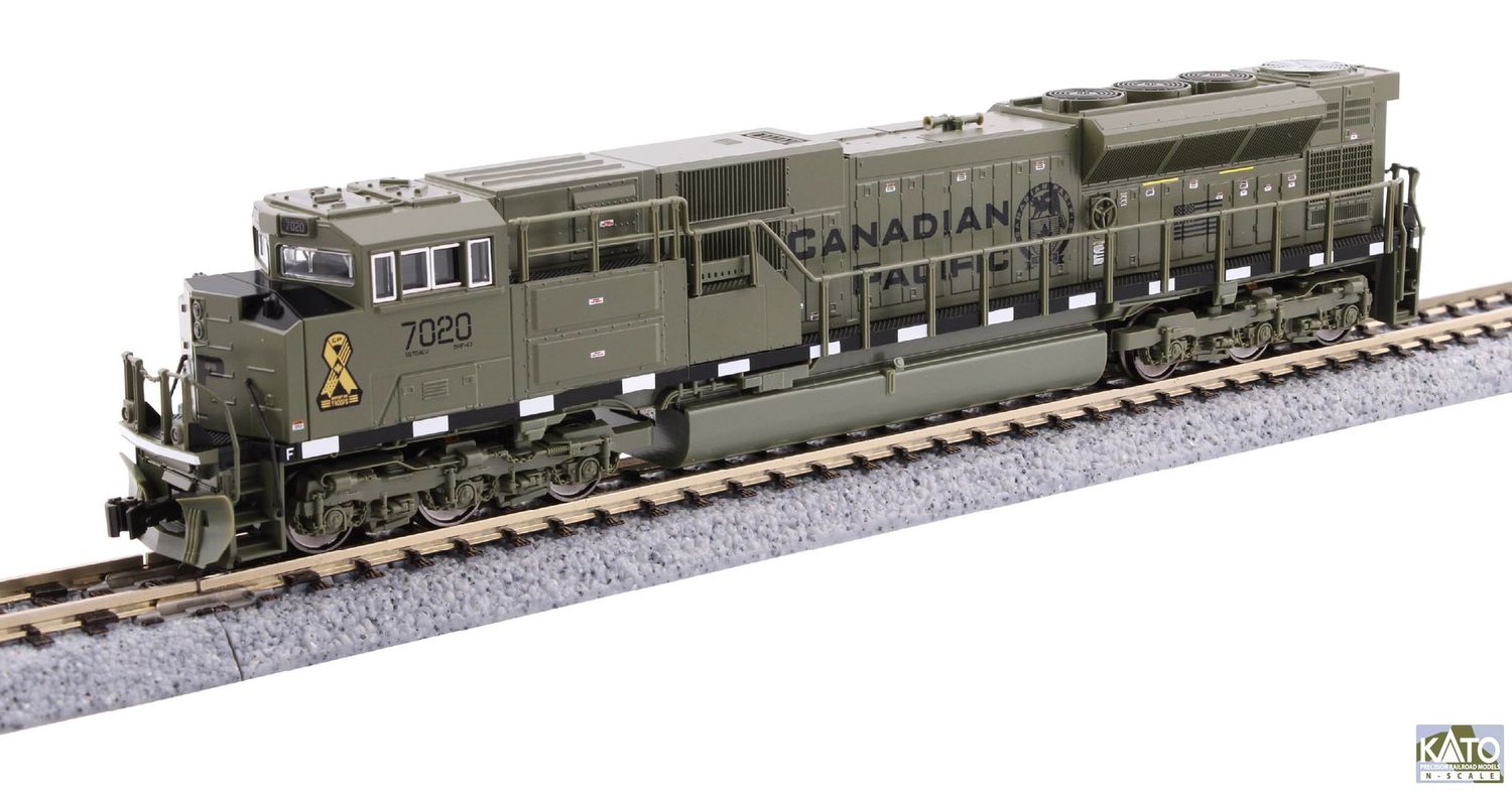 Canadian Pacific Heritage SD70ACu Green