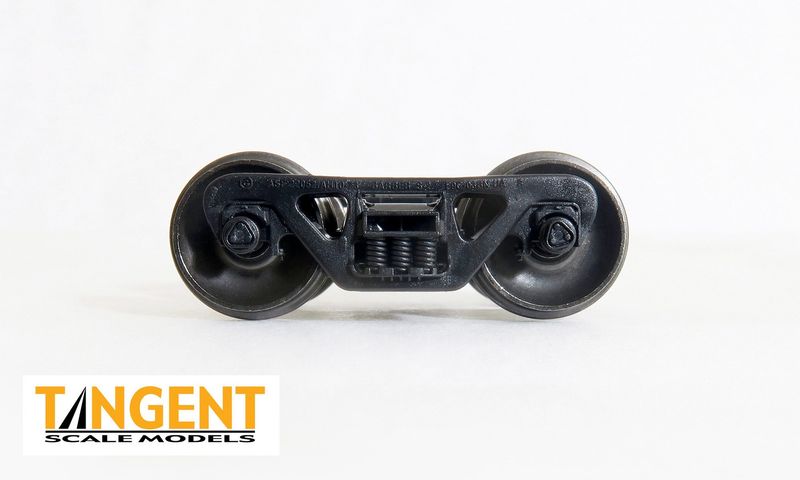 100-Ton Barber S-2 Trucks with Spinning Timken Bearings