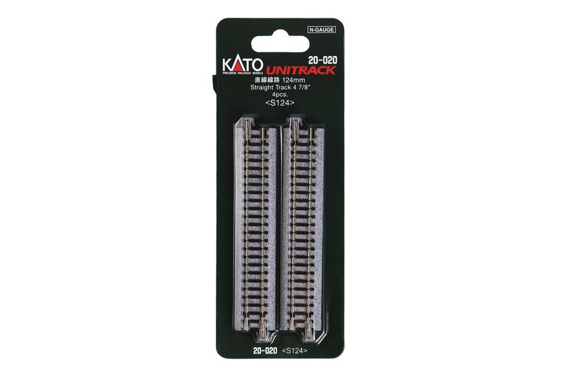 124mm Straight Track (4 ea)