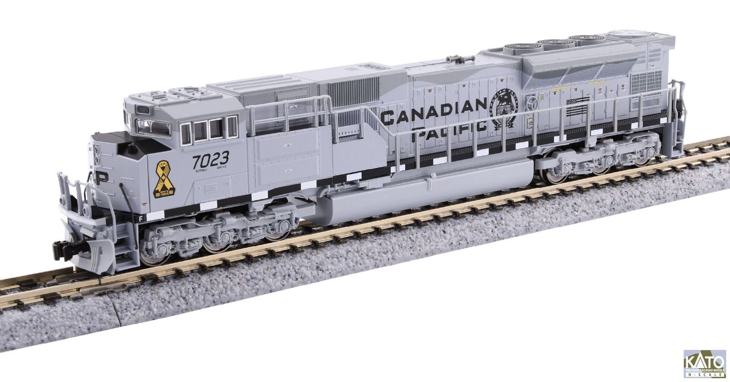 Canadian Pacific Heritage SD70ACu #7023 (GREY)
