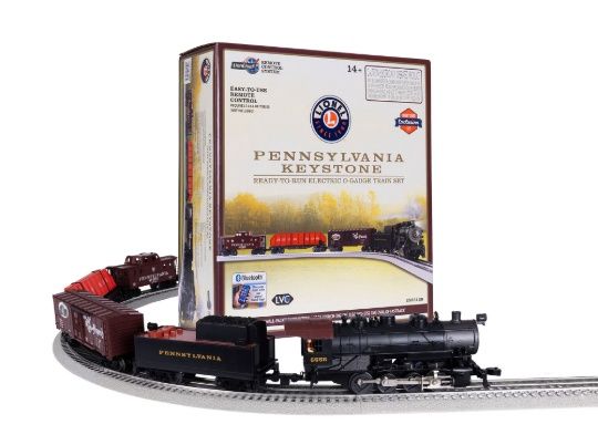 Pennsylvania Keystone 0-8-0 LionChief Set with Bluetooth 5.0