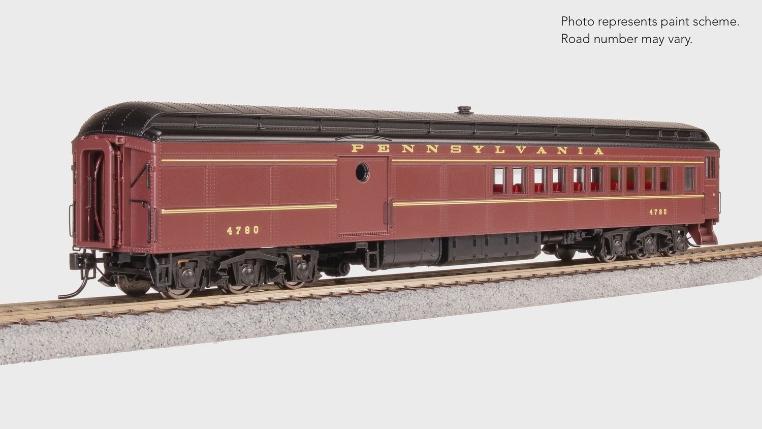 PB70 Coach-Baggage Combine, PRR #4780
