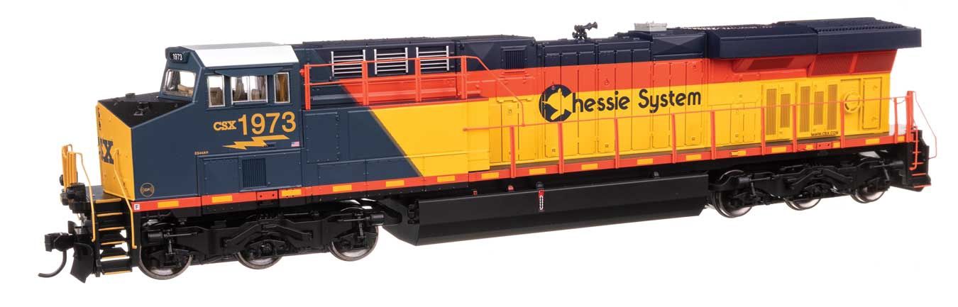 ES44AC CSX #1973 (Chessie System Heritage) ESU Sound