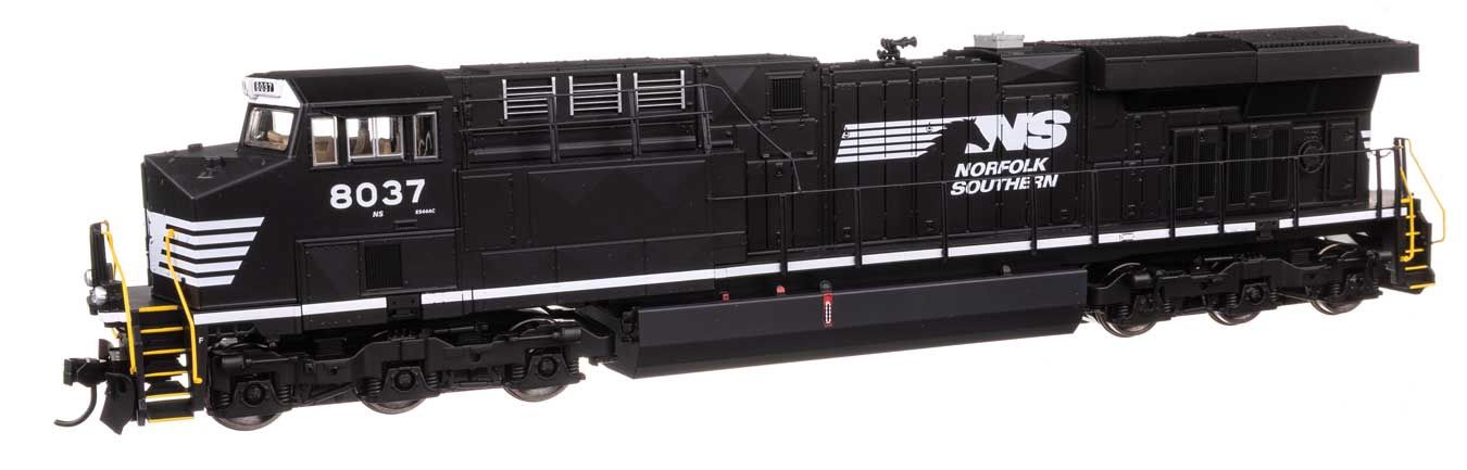 ES44AC Norfolk Southern #8037 ESU Sound