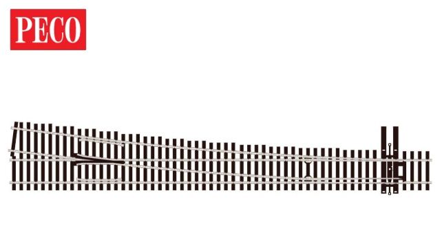 Turnout, 8th Radius, Right Hand (Insulfrog)