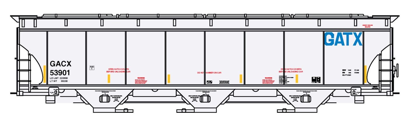 Trinity 5161 Hopper GACX, Road Number: 53901