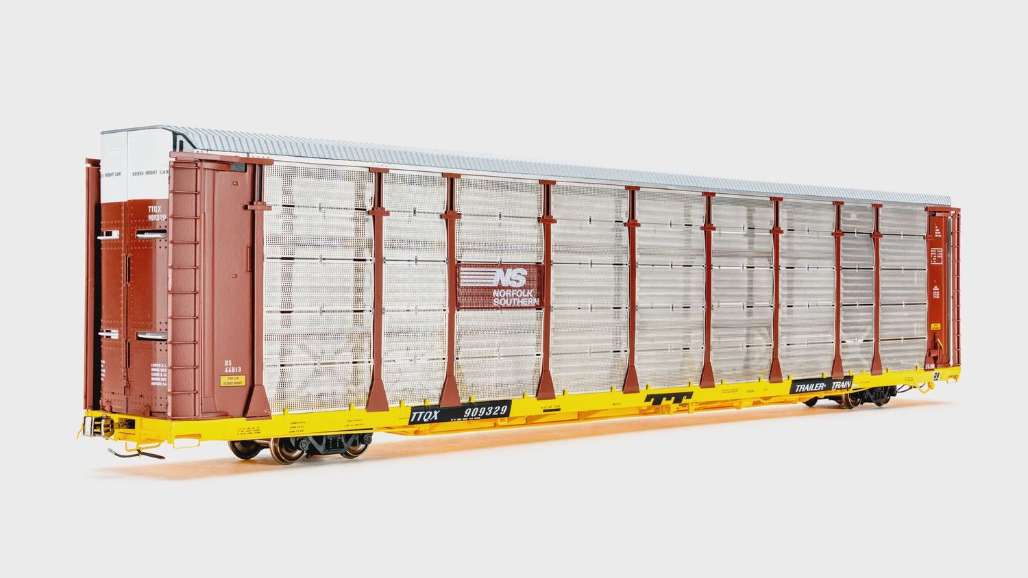 Thrall 20-2 Autorack - Type D - Norfolk Southern, Road Number: 909329