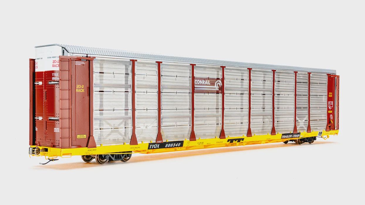 Thrall 20-2 Autorack - Type A - Conrail, Road Number: 800340