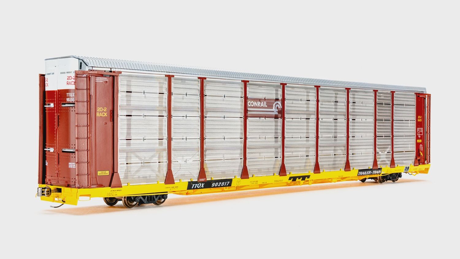 Thrall 20-2 Autorack - Type B - Conrail, Road Number: 902817
