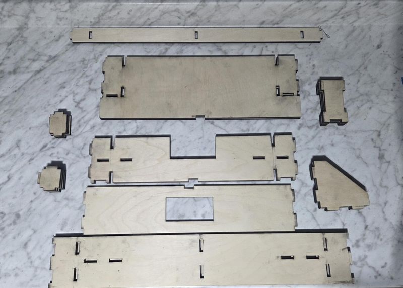 18"x2' Laser cut benchwork (modular)