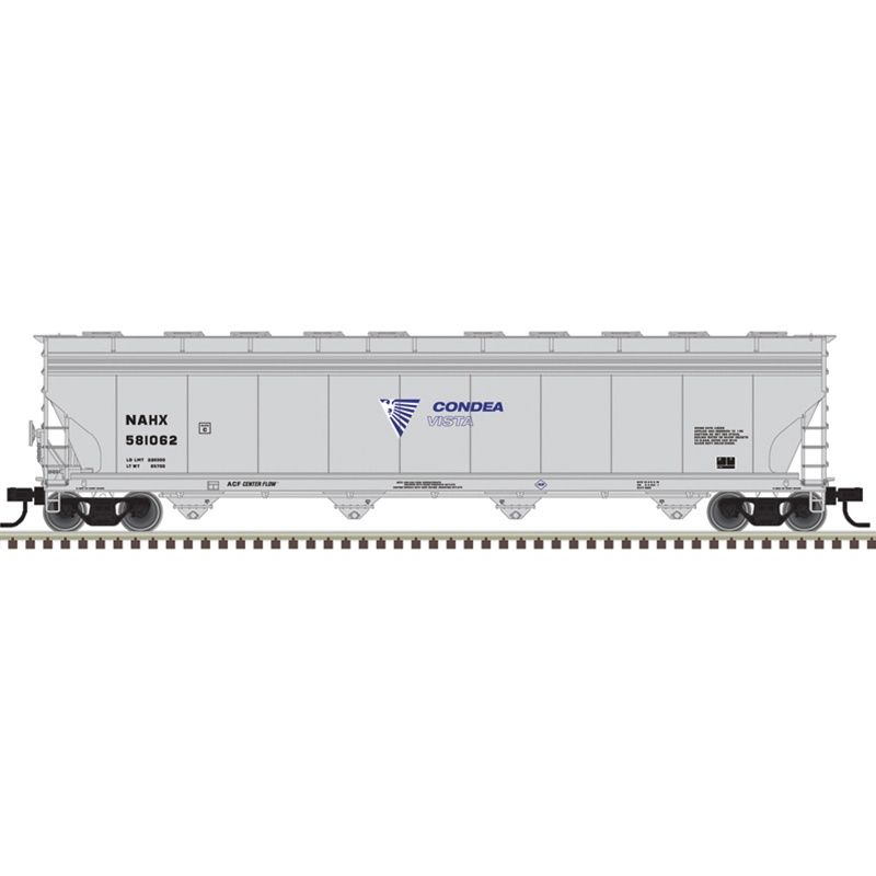 ACF 5800 CENTERFLOW COVERED HOPPER CONDEA VISTA PLASTICS #581062