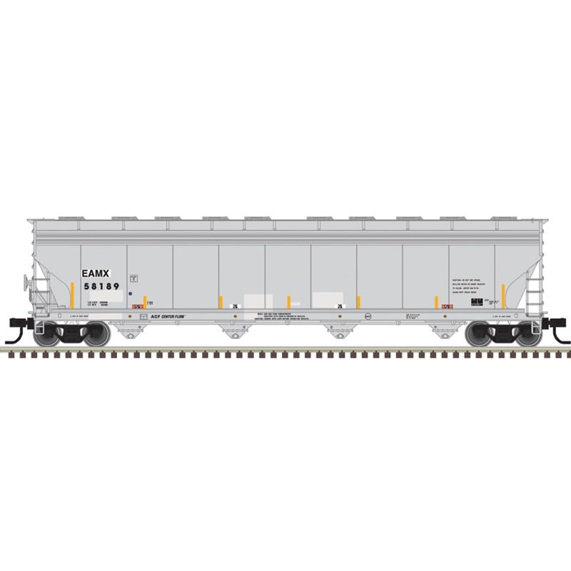 ACF 5800 CENTERFLOW COVERED HOPPER EVEREST RAILCAR SERVICES INC #58181
