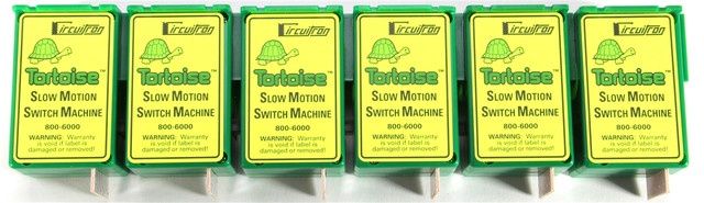Circuitron 6006 The Tortoise Switch Machine 6 Pack