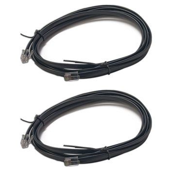 LNC82 8’ LocoNet Cables-2 Pack