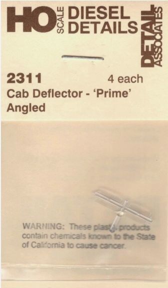 Cab Deflector Prime Angled