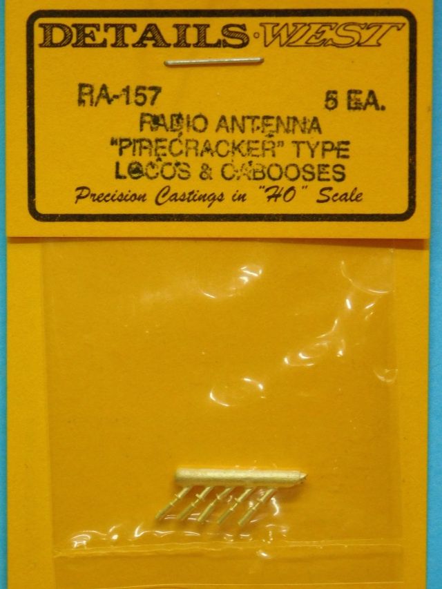 Radio Antenna Firecracker Type Locos &amp; Cabooses