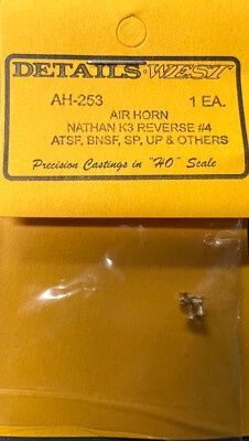 Air Horn Nathan K3 Reverse #4 ATSF, BNSF, SP, UP &amp; Others