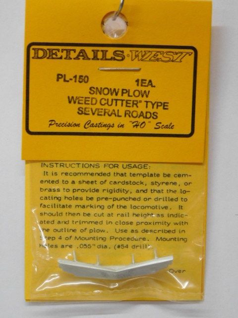 Snow Plow Weed Cutter Type Several Roads