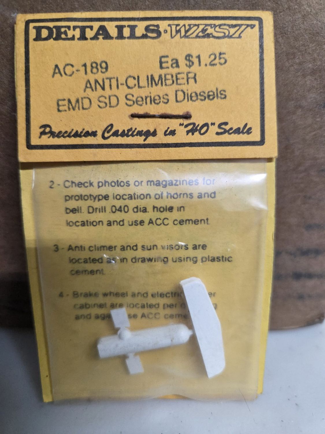 Anti-Climber EMD SD Series Diesels