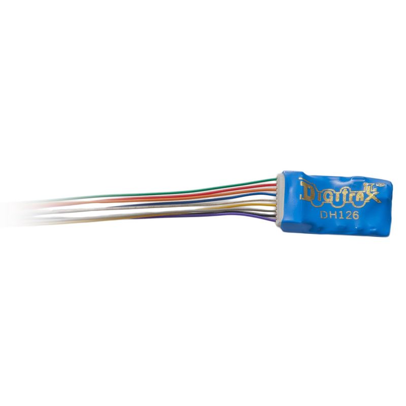 DH126D 1.5 Amp Economy HO Scale Wired Mobile Decoder