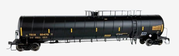 TEIX Liquified Petroleum Tank Car (LPG) Spiral Tank Car, Road Number: 33468