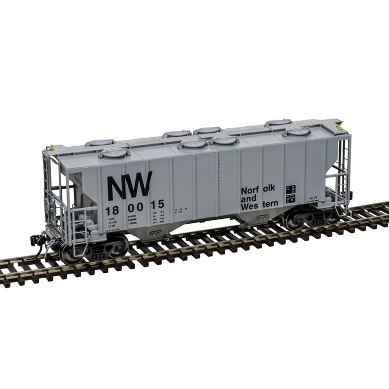 PORTEC 3000 COVERED HOPPER NORFOLK &amp; WESTERN #180015