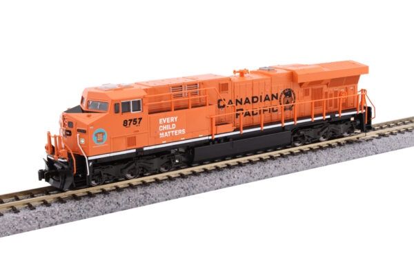 ES44AC Canadian Pacific #8757 (Every Child Matters)