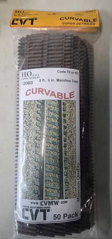Tie Strip 8'-6" Mainline Ties (50)
