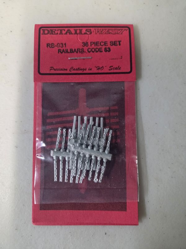 Railbars, ABS Plastic code 83, 6 &amp;4 BOLT