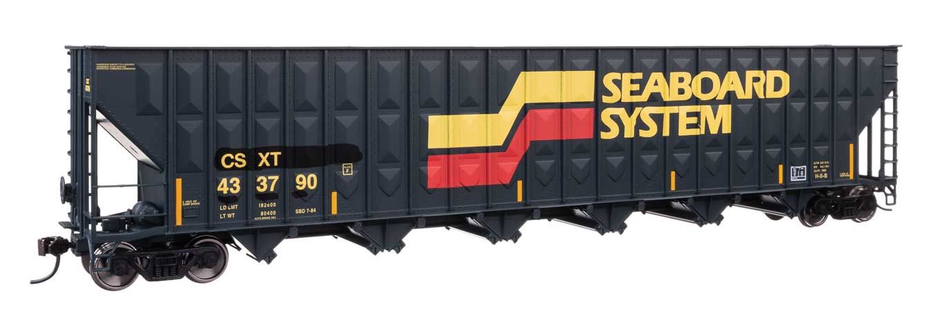 73' Greenville 7,000 Wood Chip HopperCSX Transportation #433790 (Patched)