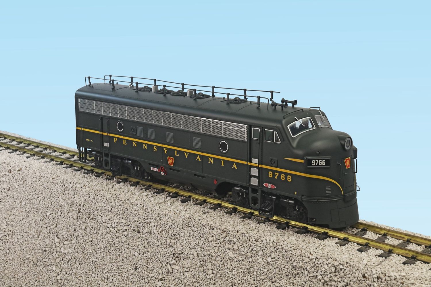 PENNSYLVANIA F7 A UNIT BRUNSWICK GREEN, Road Number: 9766