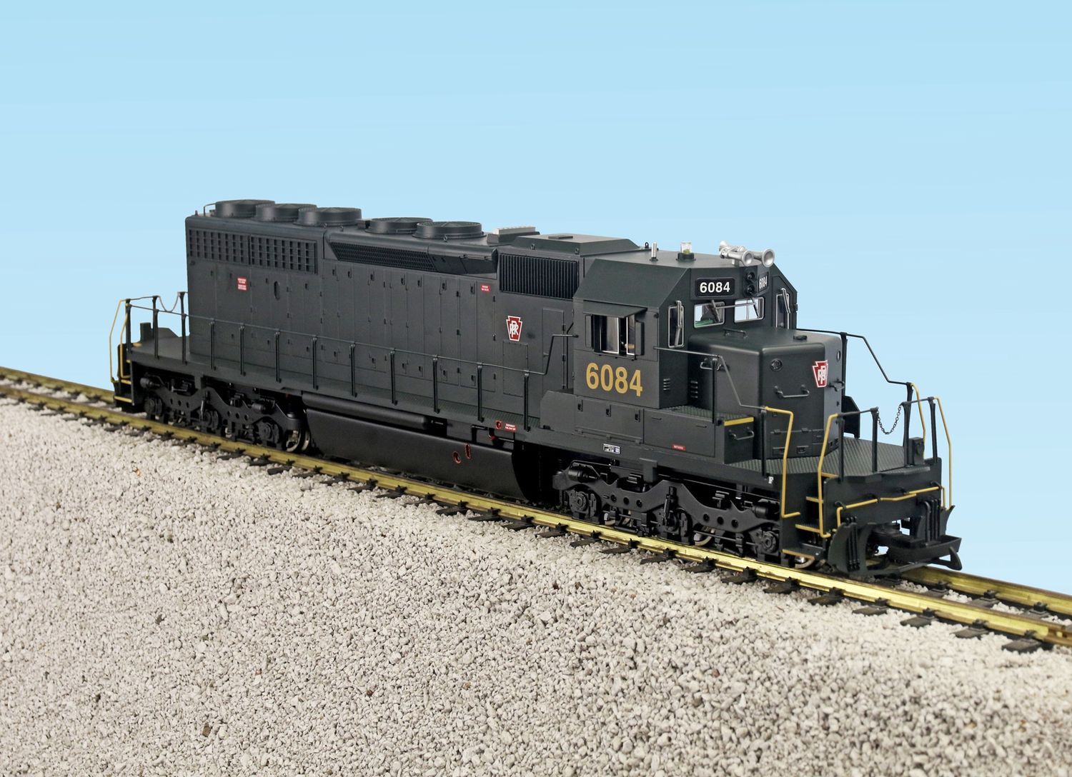 PENNSY SD40-2 BRUNSWICK GREEN, Road Number: 6081