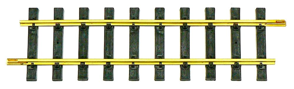 12" STRAIGHT TRACK SOLID BRASS 12 PER BOX