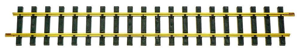 24" STRAIGHT TRACK SOLID BRASS 12 PER BOX