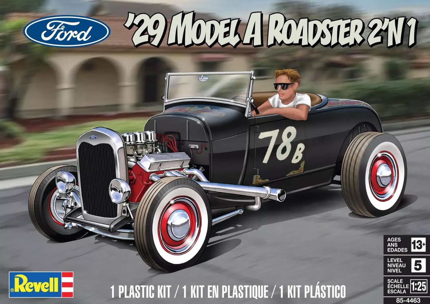 1929 Ford Model A Roadster 1:25 Kit
