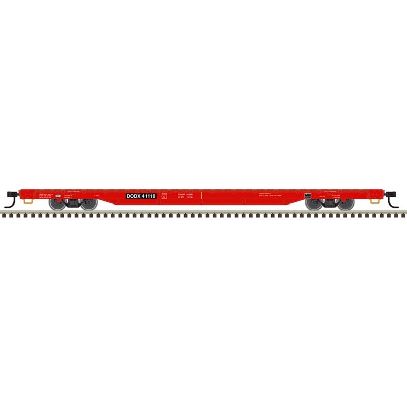 68' FLAT CAR DEPARTMENT OF DEFENSE [DODX] #41154