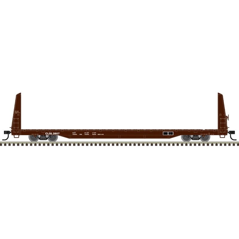 BULKHEAD FLAT CAR COLUMBIA &amp; SILVER CREEK RAILROAD [CLSL] #2802