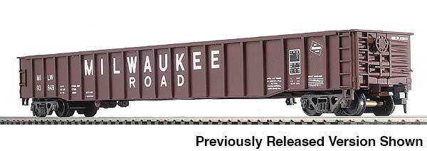 65' Thrall Mill Gondola Milwaukee Road #93846