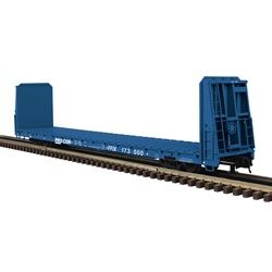 TRAINMAN 62' BULKHEAD FLAT CAR PROCOR (FFIX) #173000