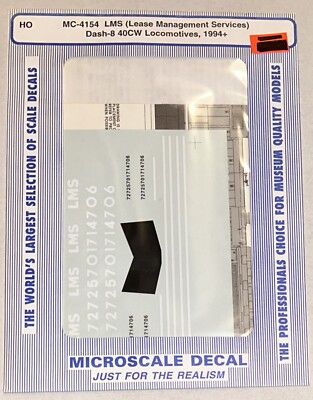 LMS Dash 8-40CW Diesels Decals (1994+)