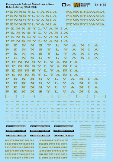 Pennsylvania Railroad Steam Locomotives (1948 - 1960)